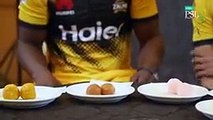 HBL PSL Presents Guess the Dish  Foreign cricketers try to guess Pakistan एचबीएल पीएसएल ने पेश किया डिश विदेशी क्रिकेटरपाकिस्तान को