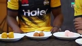 HBL PSL Presents Guess the Dish  Foreign cricketers try to guess Pakistan एचबीएल पीएसएल ने पेश किया डिश विदेशी क्रिकेटरपाकिस्तान को
