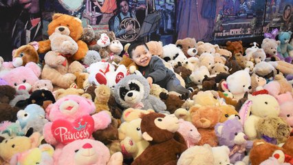 Foster Children Receive Stuffed Animals For Comfort