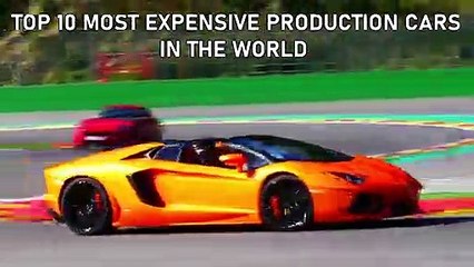 Top 10 Most Expensive Cars In The World  2020
