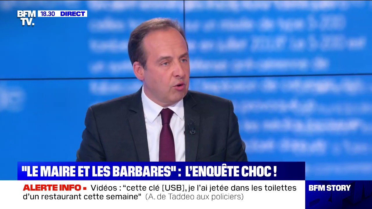 Jean-Christophe Lagarde annonce vouloir porter plainte contre l'auteur du livre "Le maire et les barbares"