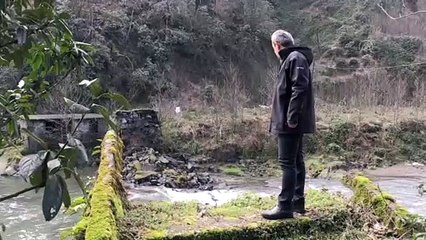 Tarihi kemer köprü yıkıldı - RİZE