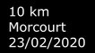 Arrivée du 10km de Morcourt 2020