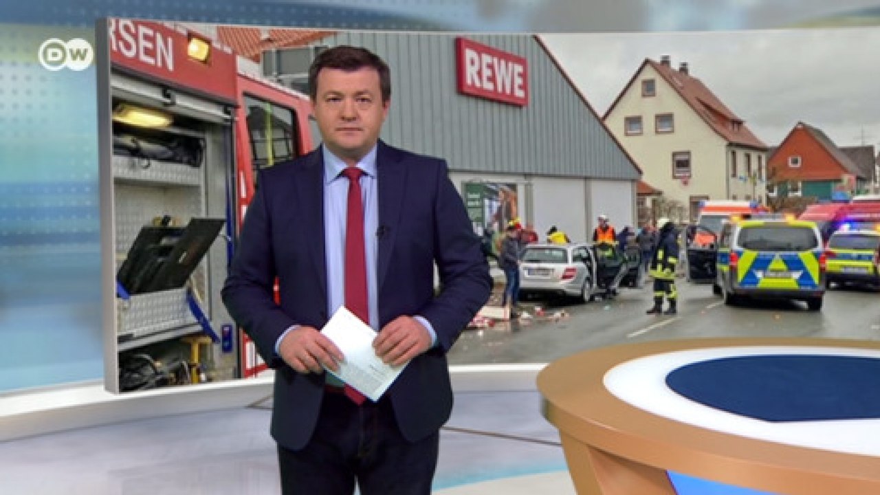 Атака на карнавал в ФРГ, Макаревич о Зеленском и России, коронавирус в Италии. DW Новости (24.02.20)