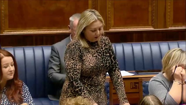 Derry interfaces will only fall with public support, Justice Minister Naomi Long tells Foyle MLA Karen Mullan