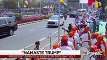 President Donald Trump Makes First Visit To India As President - Morning Joe - MSNBC