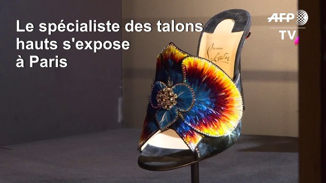 Louboutin expose ses souliers au Palais de la Porte-Dorée à Paris