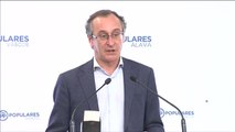 Alfonso Alonso dimite como presidente del PP vasco y abandona la política