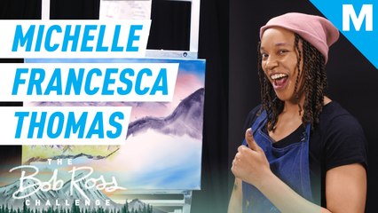 Michelle Francesca Thomas recreates Montclair, NJ in a Bob Ross Painting — The Bob Ross Challenge