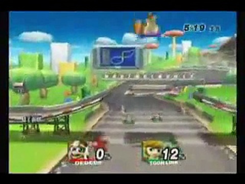 Super Smash Bros. Brawl - Dedede VS Toon Link