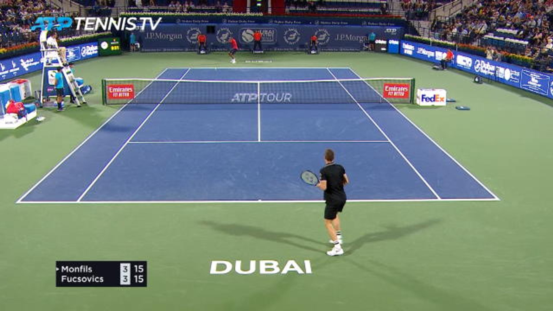 ATP : Dubaï - Monfils sort Fucsovics avec difficulté - فيديو Dailymotion