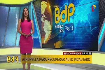 Lince: bus del Corredor Azul se pasa luz roja y atropella a sereno