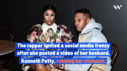Nicki Minaj Sparks Pregnancy Rumors in New Video