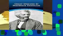 Best product  Great Speeches by Frederick Douglass (Dover Thrift Editions) - Douglass