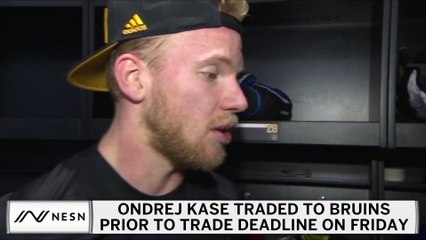 Ondrej Kase Excited To Join Bruins