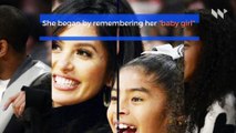 Vanessa Bryant Pays Tribute to Kobe and Gianna at Staples Center Memorial