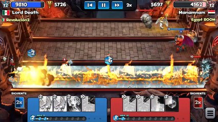 Partida del Dia VS Manamnam / "CASTLE CRUSH"