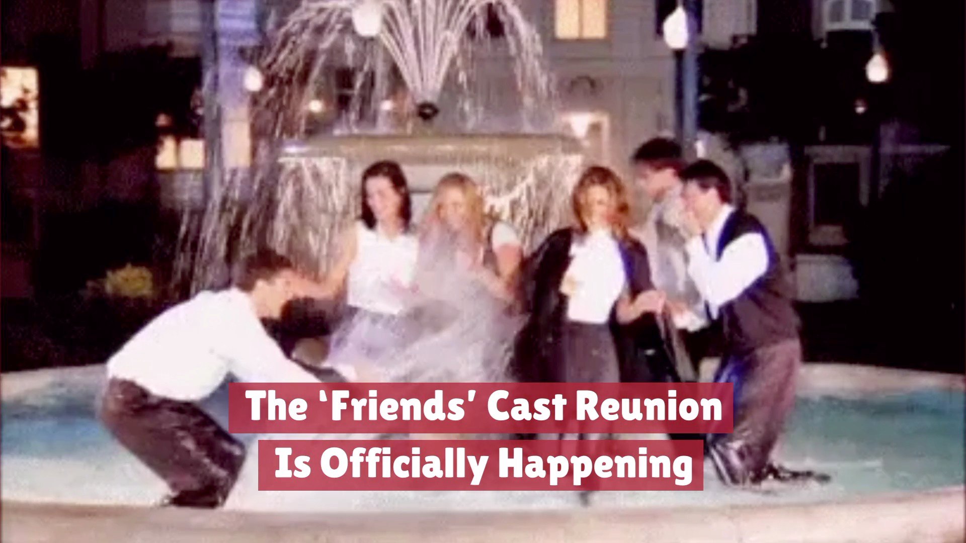 The ‘Friends’ Cast Reunion Will Be On HBO Max