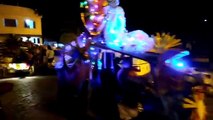 Carros alegóricos são destaque no carnaval de Alfredo Chaves