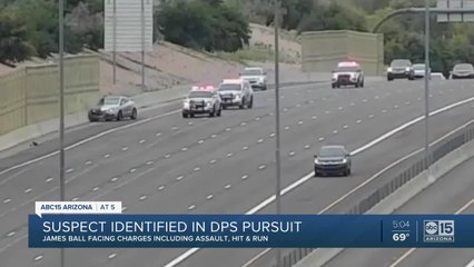 下载视频: DPS identifies driver who led troopers on low-speed chase over the weekend