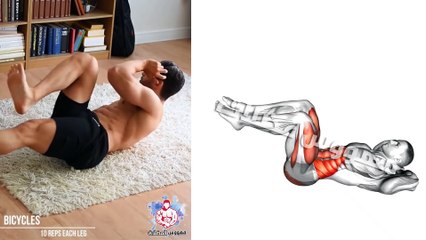 BEST 6 ABS EXERCISES Workout _fire_ ( 1080 X 1080 )