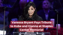 Vanessa Bryant Has A Staples Center Memorial