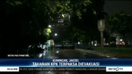 Gedung KPK di Kuningan Diterjang Banjir