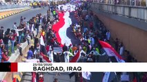 Iraqi students hold anti-government protests