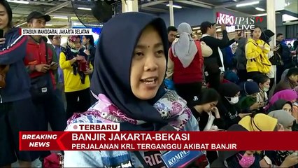 Stasiun Manggarai Jadi Penghentian Sementara, Penumpukan Penumpang Terjadi dari Pagi