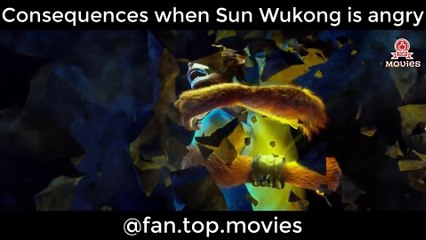 Consequences when Sun Wukong is angry