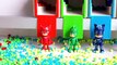 ABC Nursery TV - Pj Masks Tayo Garage Surprise Toys, Learn Colors with Balls Beads Pj Masks Dropping
