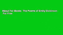 About For Books  The Poems of Emily Dickinson  For Free