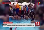 Villa El Salvador: mujer con habilidades especiales muere ahogada en piscina de club