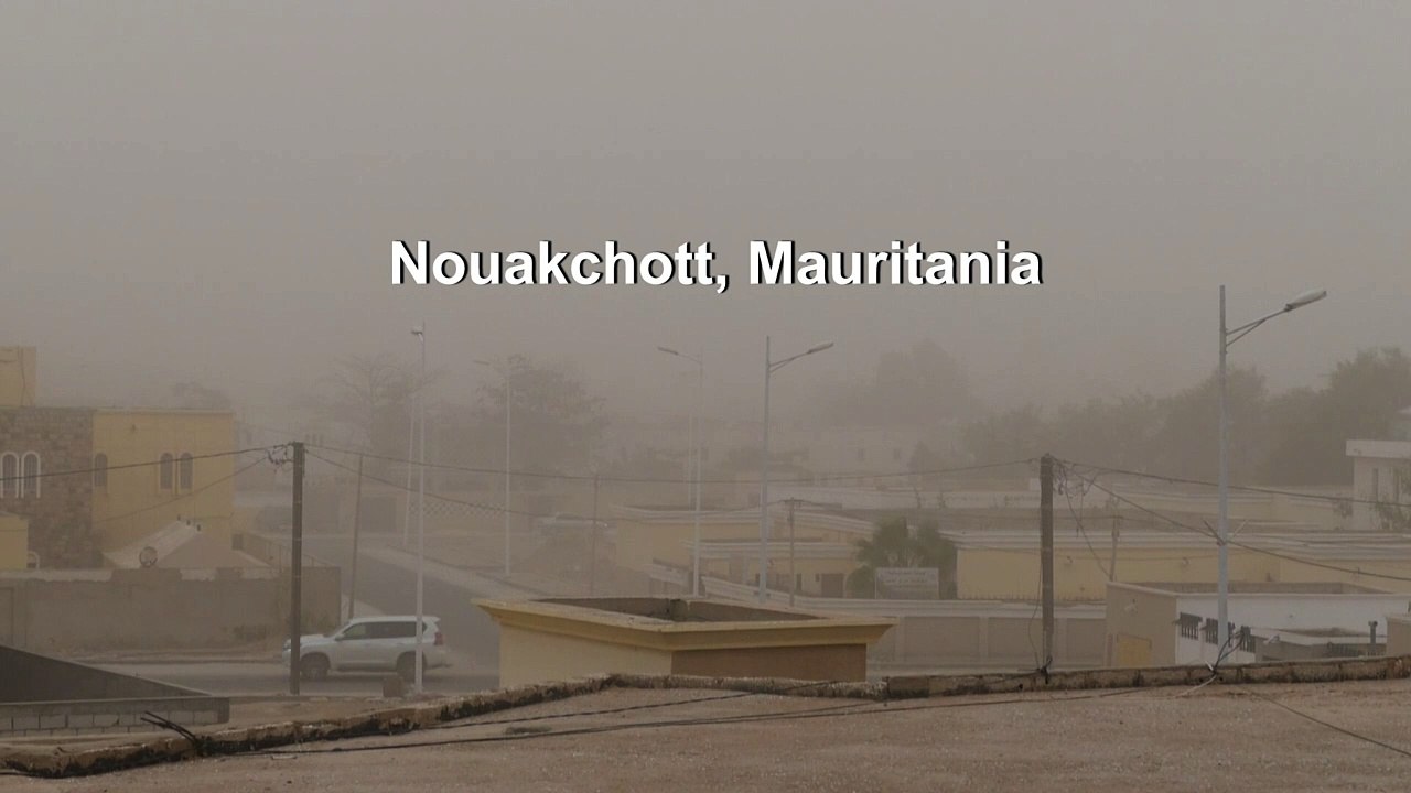 Sandstorm hits Mauritanian capital Nouakchott