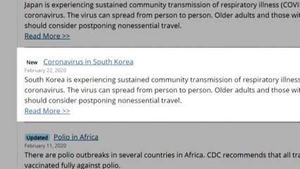 정부 "미국CDC 조치, 한국 여행 금지 아냐" / YTN