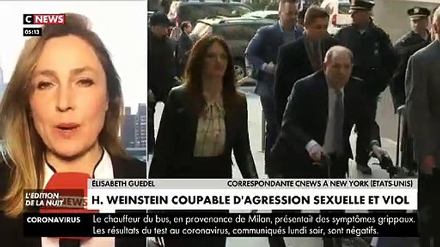 L'ex-magnat de Hollywood Harvey Weinstein a été reconnu coupable d'agression sexuelle et de viol mais a évité une condamnation pour les accusations les plus graves