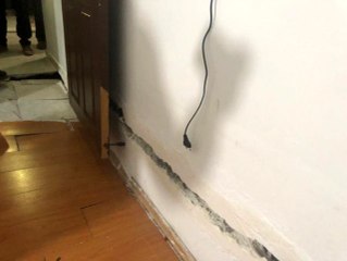 Ankara'da bodrum katında çökme olan bina boşaltıldı