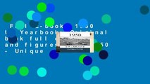 Full E-book  1950 US Yearbook: Original book full of facts and figures from 1950 - Unique