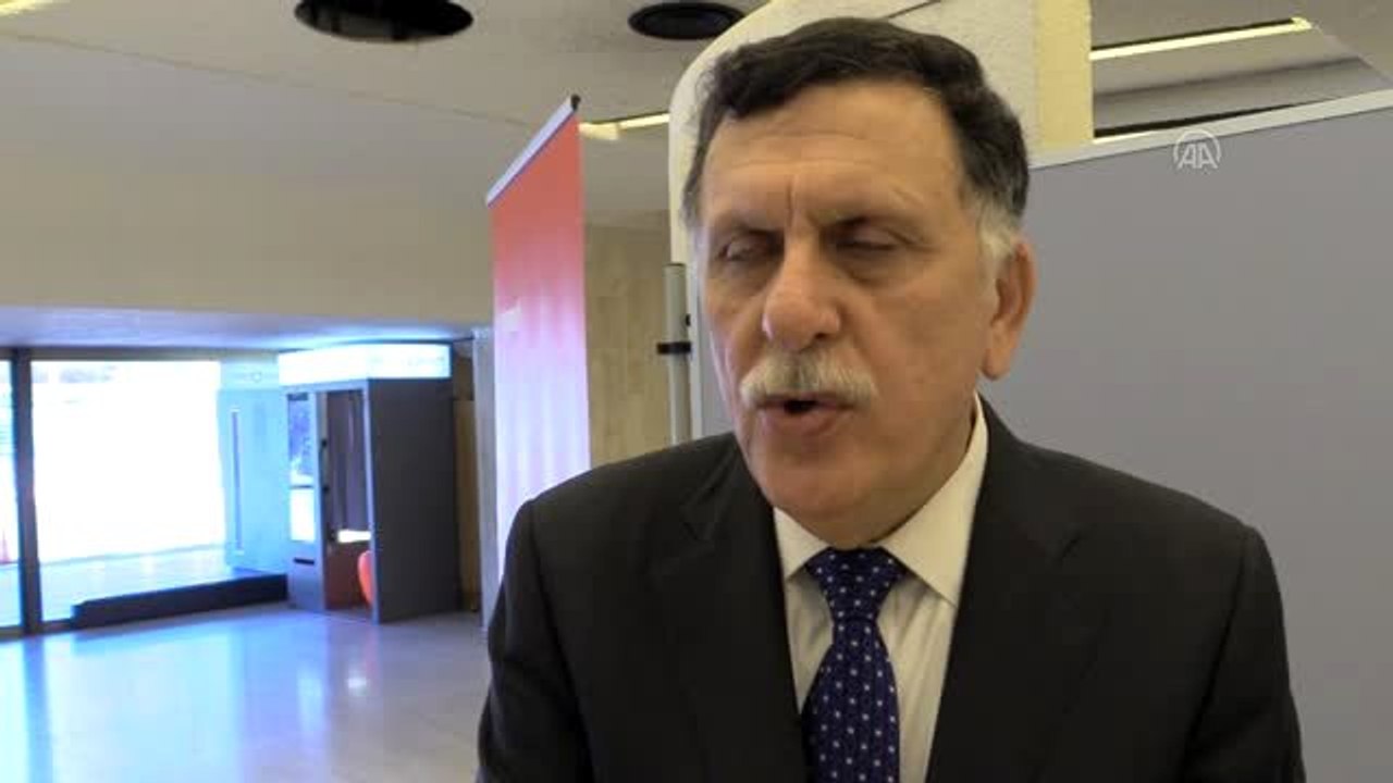 Libya Ulusal Mutabakat Hükümeti Başbakanı Fayiz es-Serrac, AA'ya konuştu