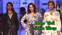 Sania Mirza LOOKS Georgeous Walks The Ramp At Lakme Fashion Week 2020