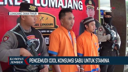 Oknum Pengemudi Ojol Konsumsi Sabu Untuk Stamina