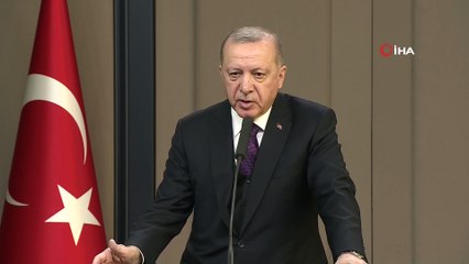Cumhurbaşkanı Erdoğan: 'Yol haritası ile ifademiz şu anda malum Türkiye-Rusya arasında İdlib ve Libya'da yaşanan bir süreç var. Libya ayağında da yine Rusya ile görüşmelerimiz var'