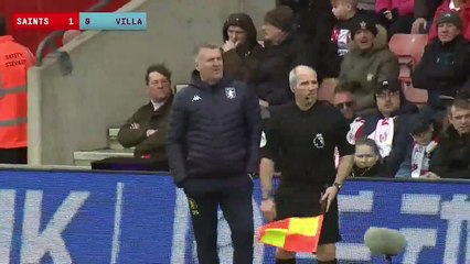 Southampton 2 0 Aston Villa