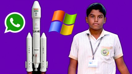 இஸ்‌ரோவை திரும்பிபார்க்க வைத்த 11 வயது சிறுவன்