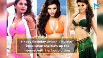 Happy Birthday Urvashi Rautela: Times when she blew up the internet with her hot pictures