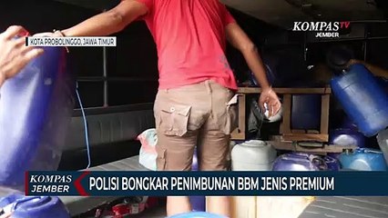 Polisi Bongkar Penimbunan BBM Jenis Premium