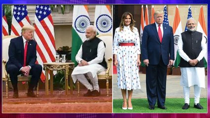 Namaste Trump : Trump Modi Hold Talks At Hyderabad House