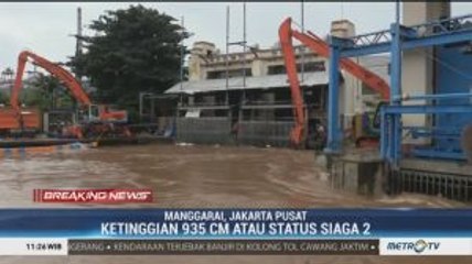 Pintu Air Manggarai Siaga 2