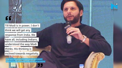 Relationship between India and Pakistan has damaged because of one person: Shahid Afridi