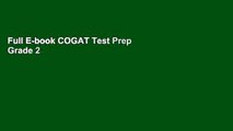 Full E-book COGAT Test Prep Grade 2 Level 8: Gifted and Talented Test Preparation Book - Practice